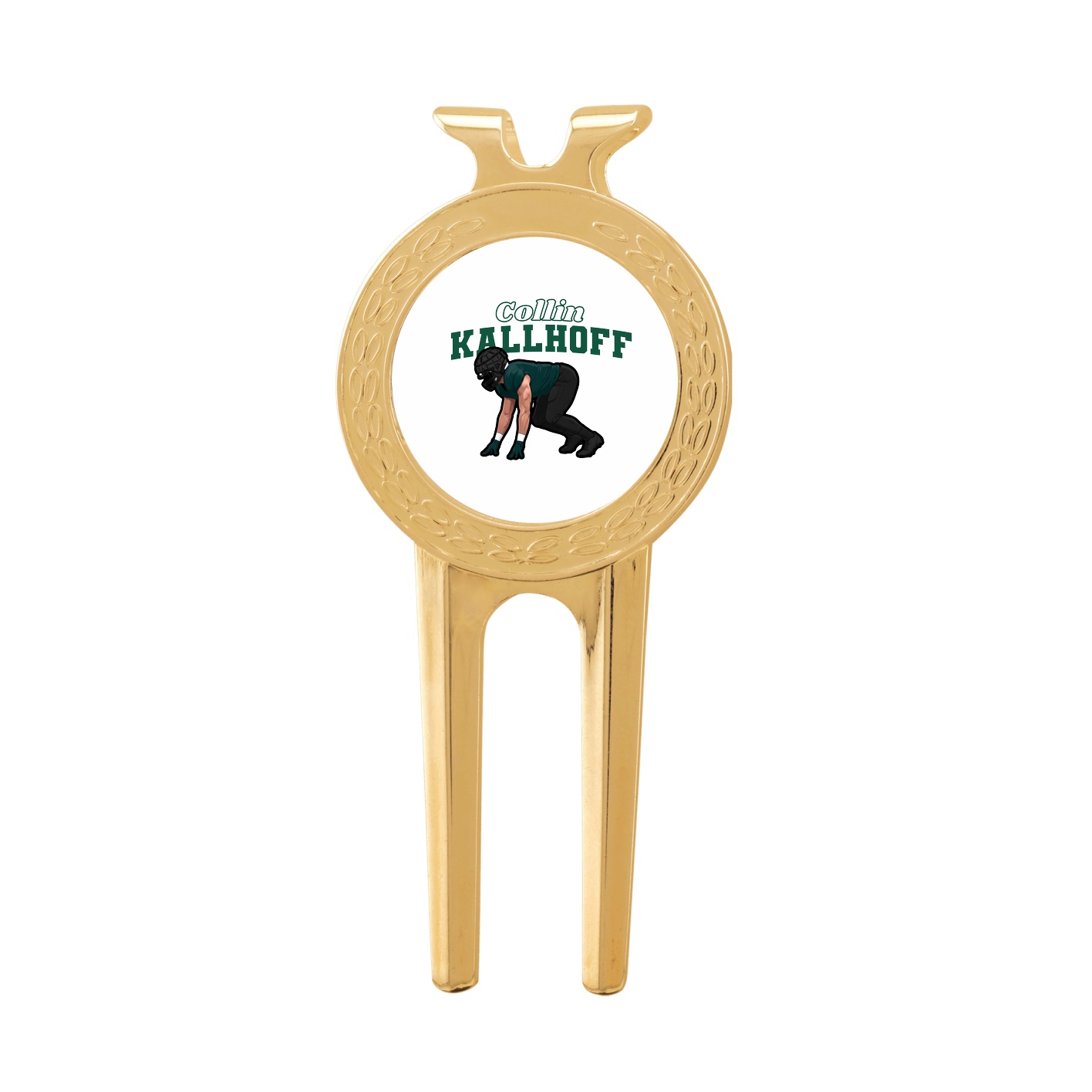 Divot Tool with Ball Marker — Name Arch in Classic