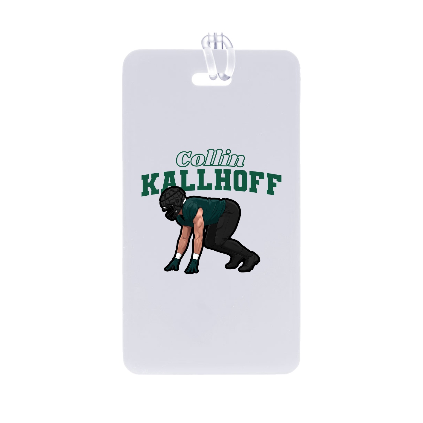 Bag Tag — Name Arch in Classic