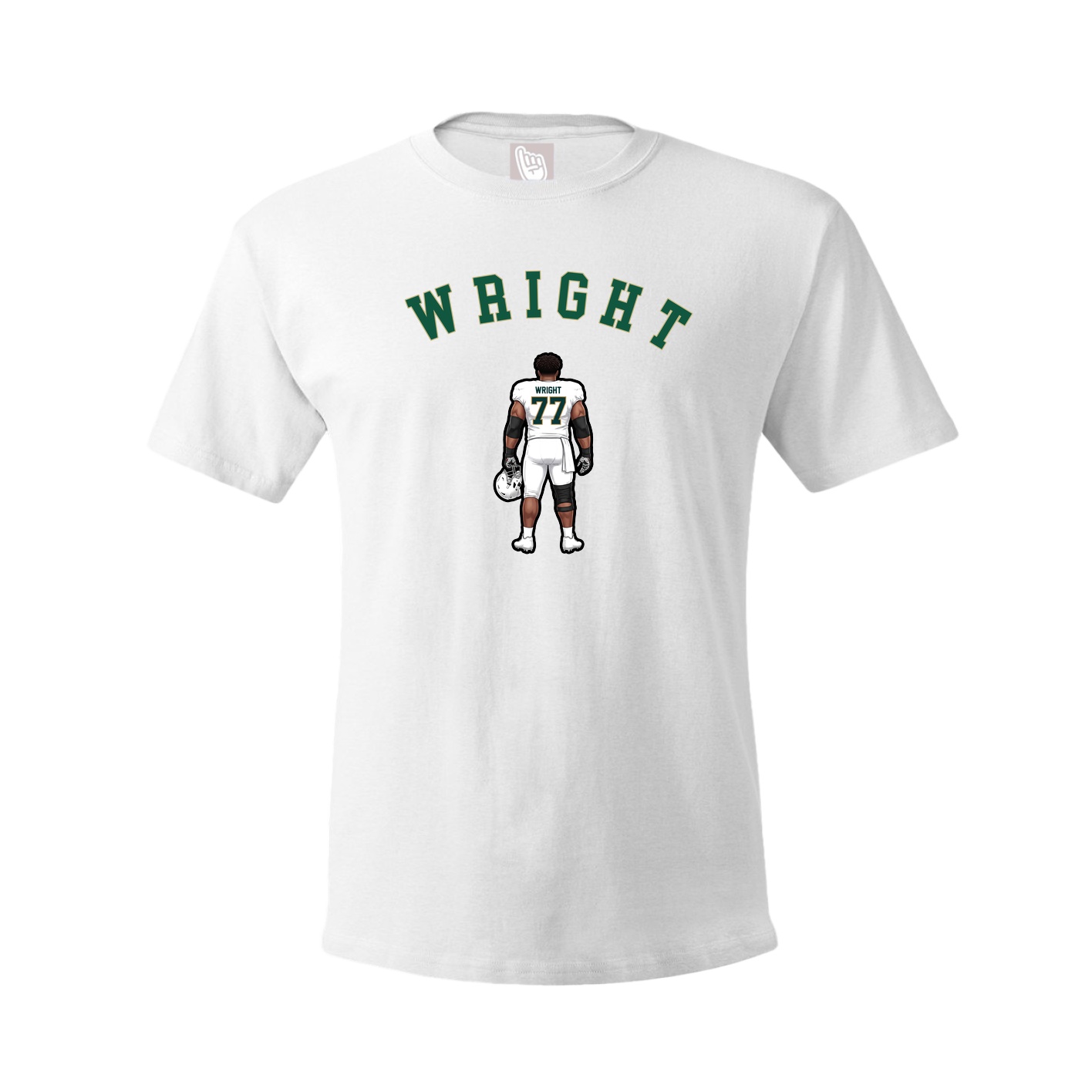 Youth Tee — Shirsey Arch in White