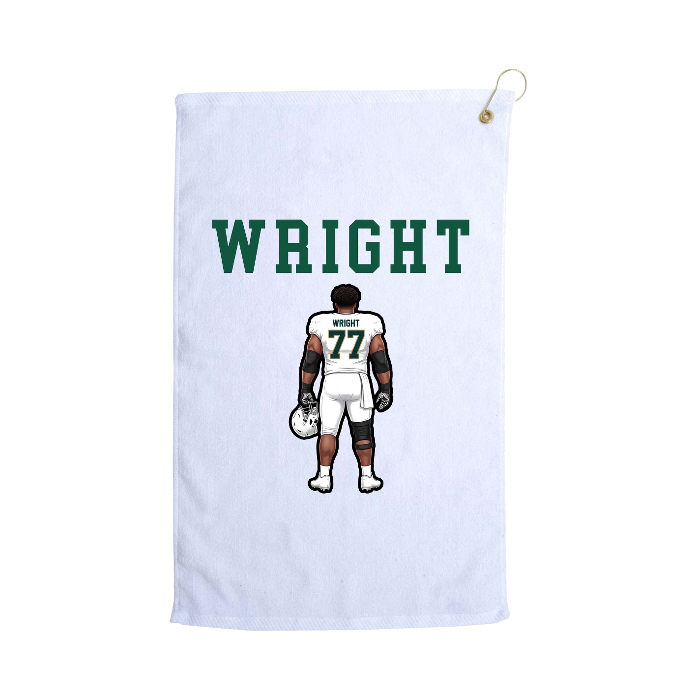 Golf Towel — Shirsey in White