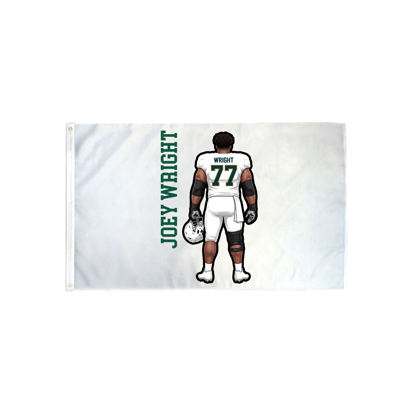 3x5 Flag — Name Vertical in Classic