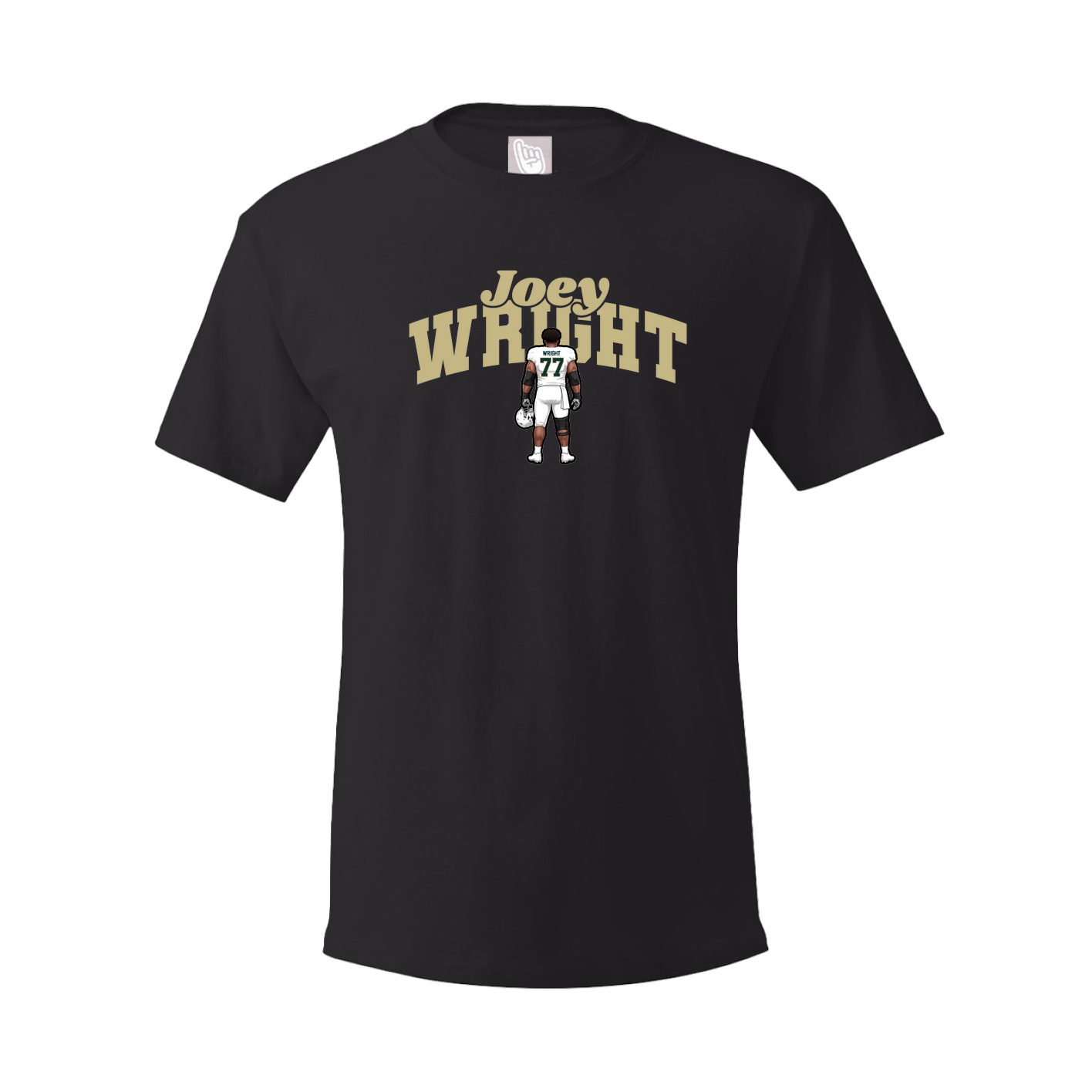 Youth Tee — Signature Arch in Black
