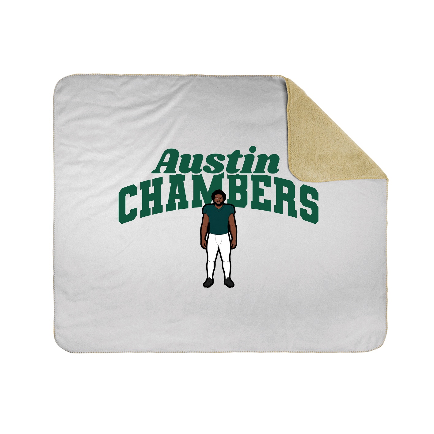 Throw Blanket — Signature Arch in White