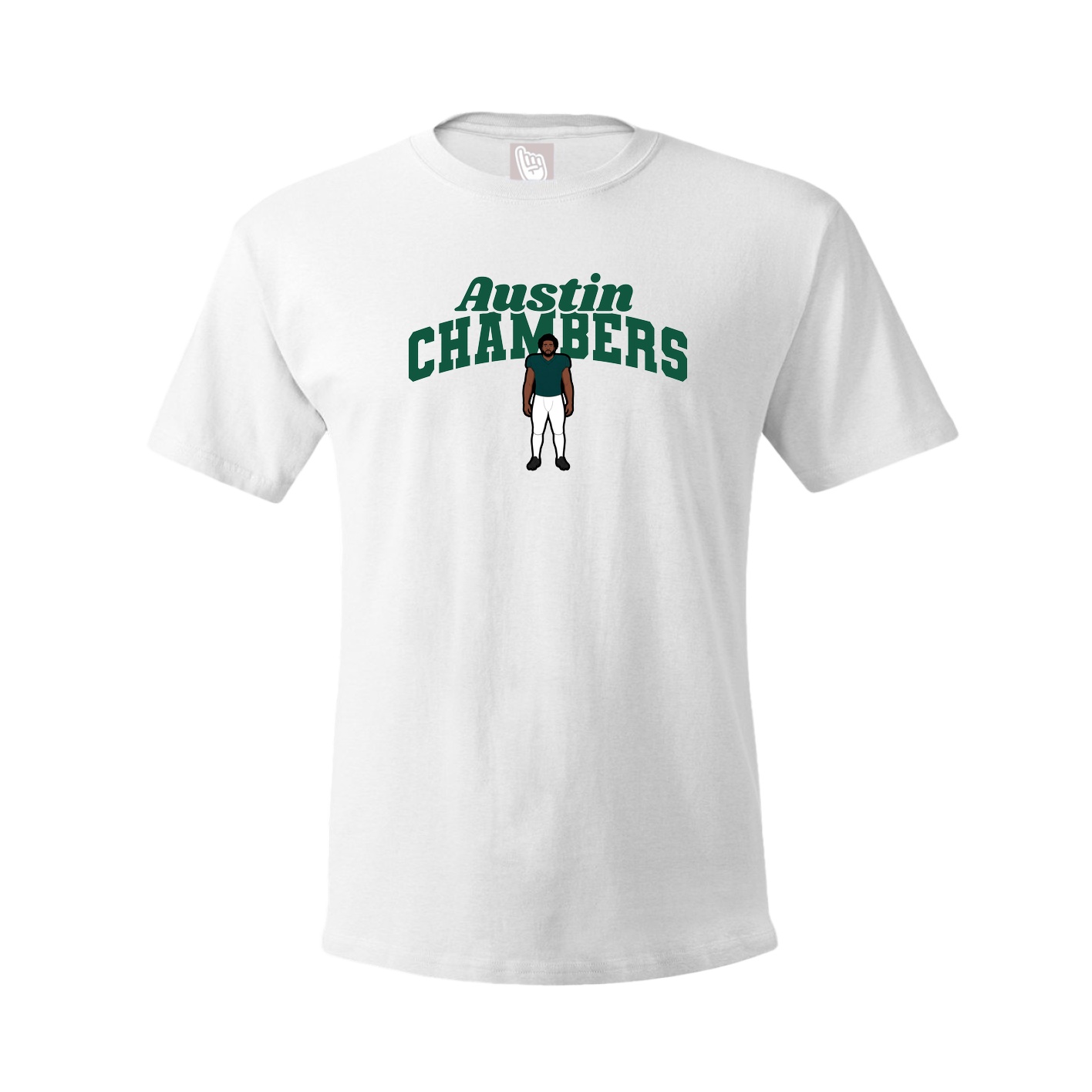 Youth Tee — Signature Arch in White