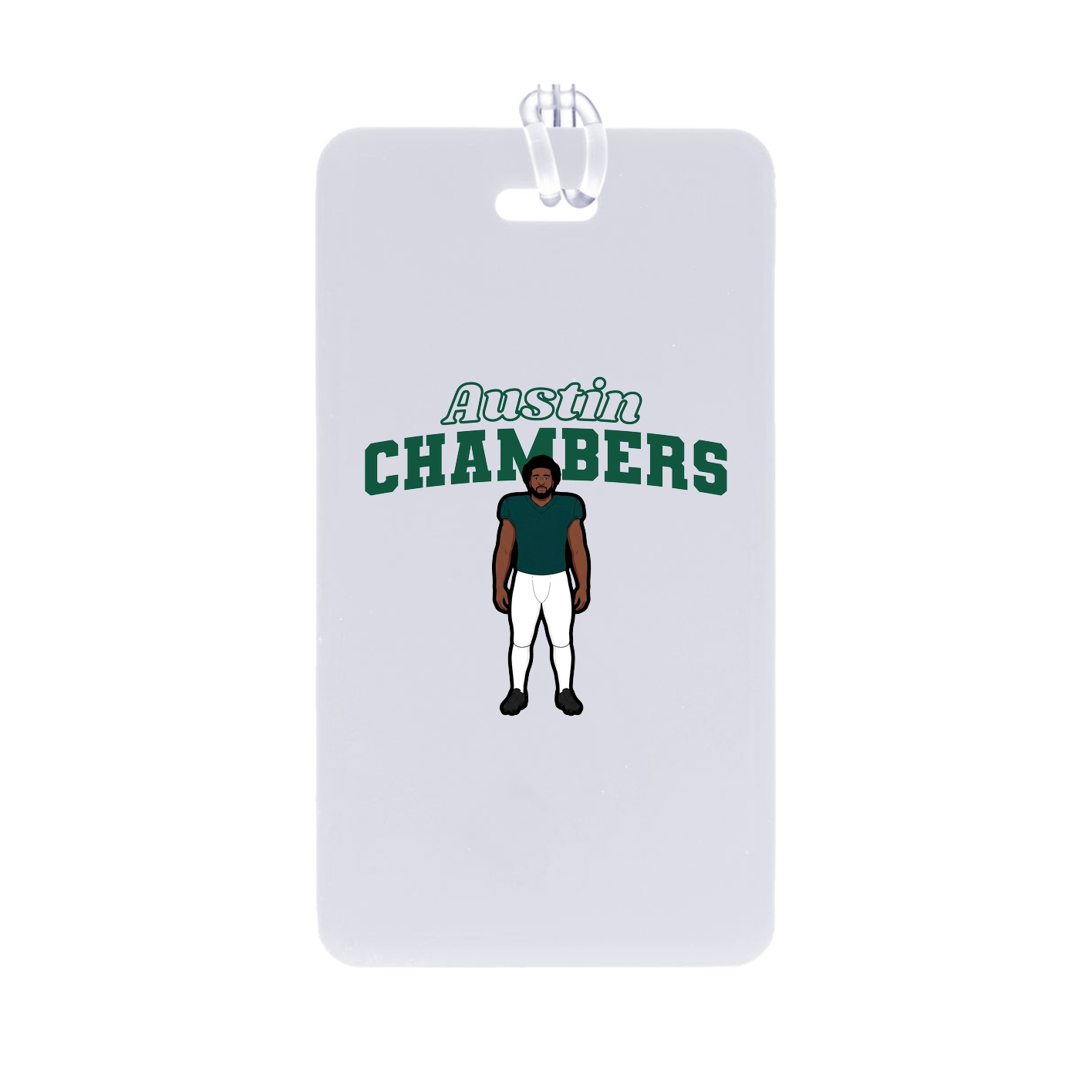 Bag Tag — Name Arch in Classic