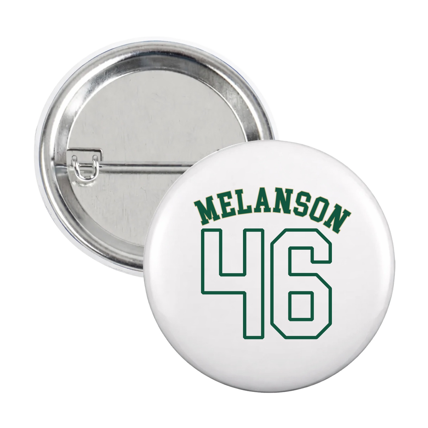 Game Day Button — Shirsey Arch in White