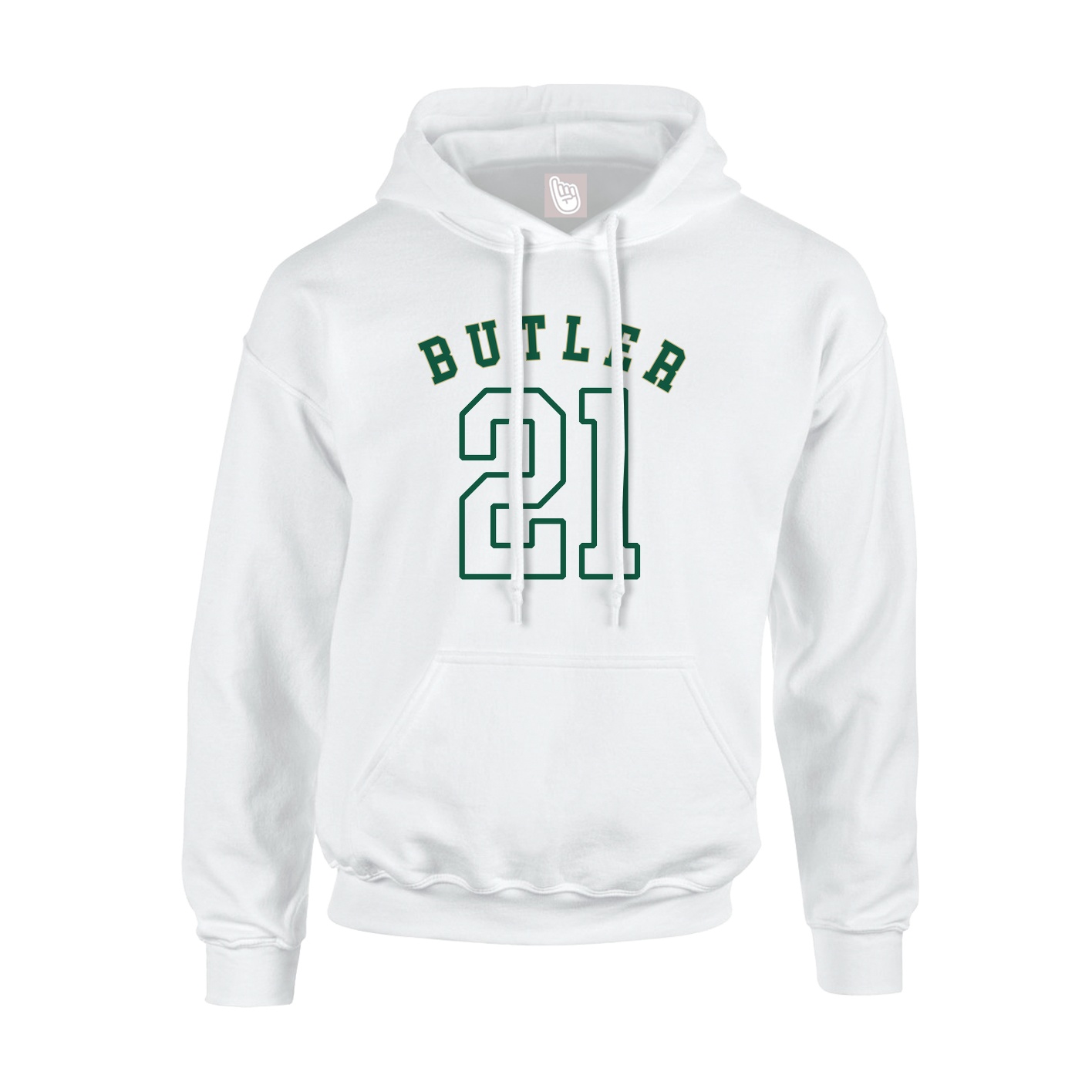 Youth Hoodie — Shirsey Arch in White