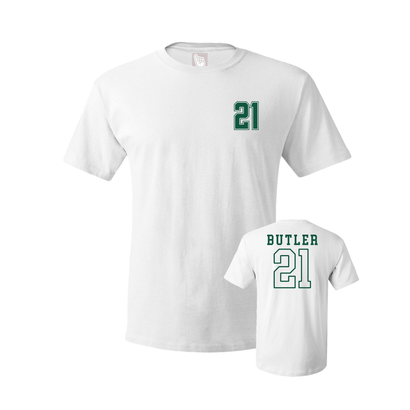 Tee — Chest Back in White