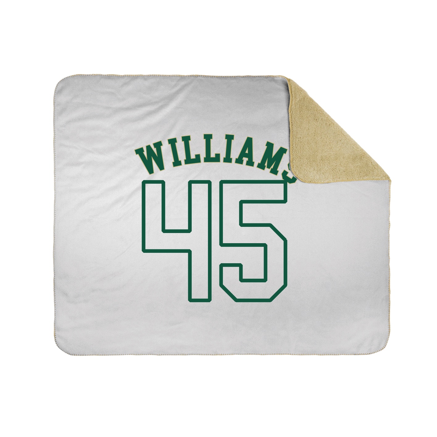 Throw Blanket — Shirsey Arch in White