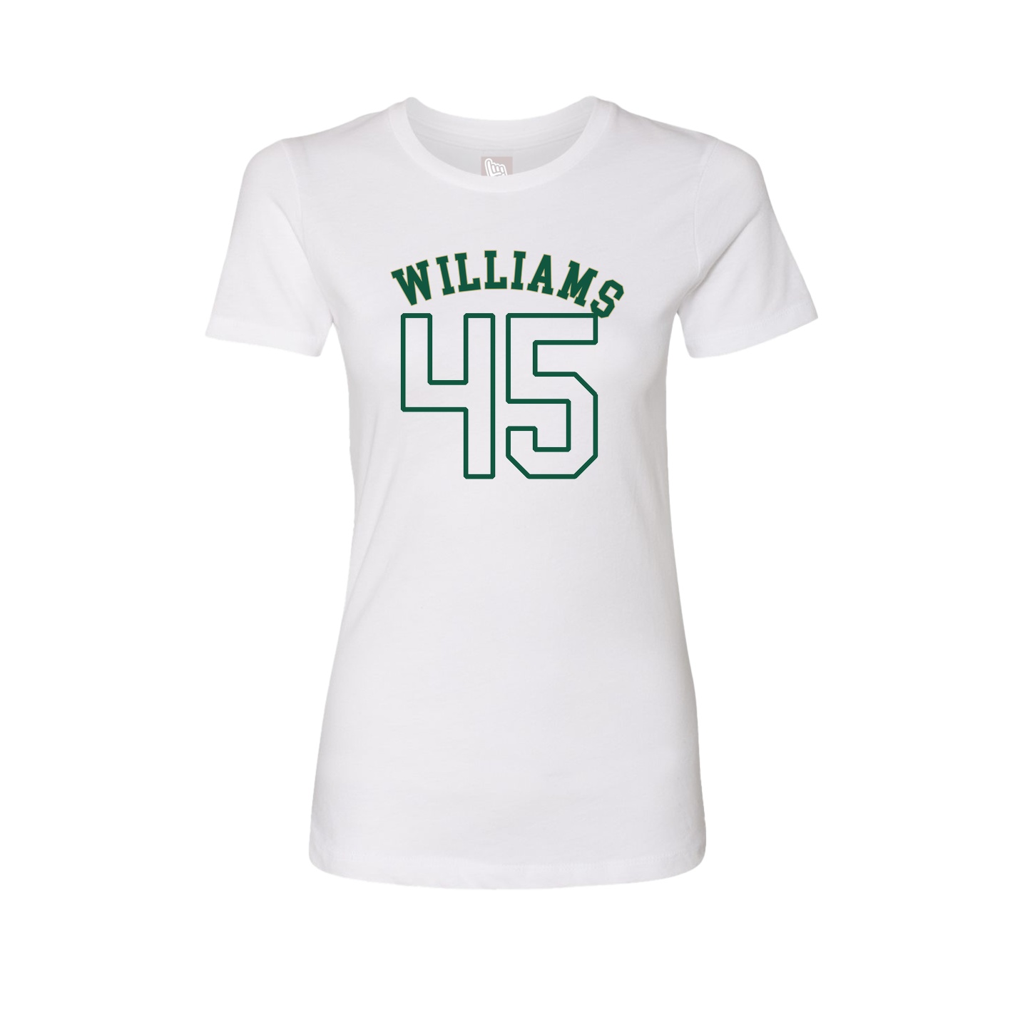 Womens Tee — Shirsey Arch in White