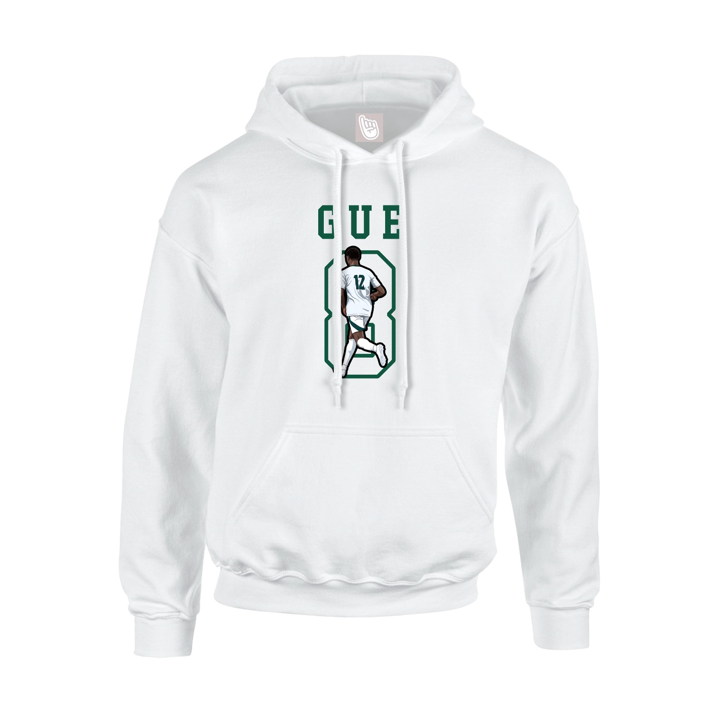 Youth Hoodie — Shirsey in White