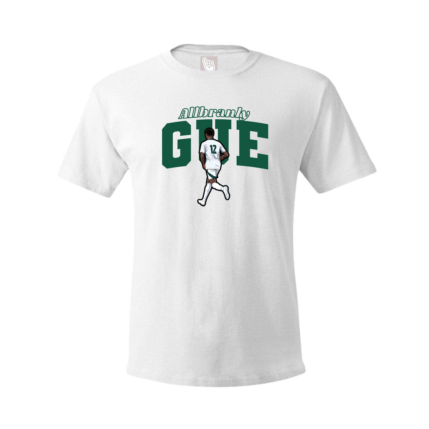 Tee — Name Arch in White