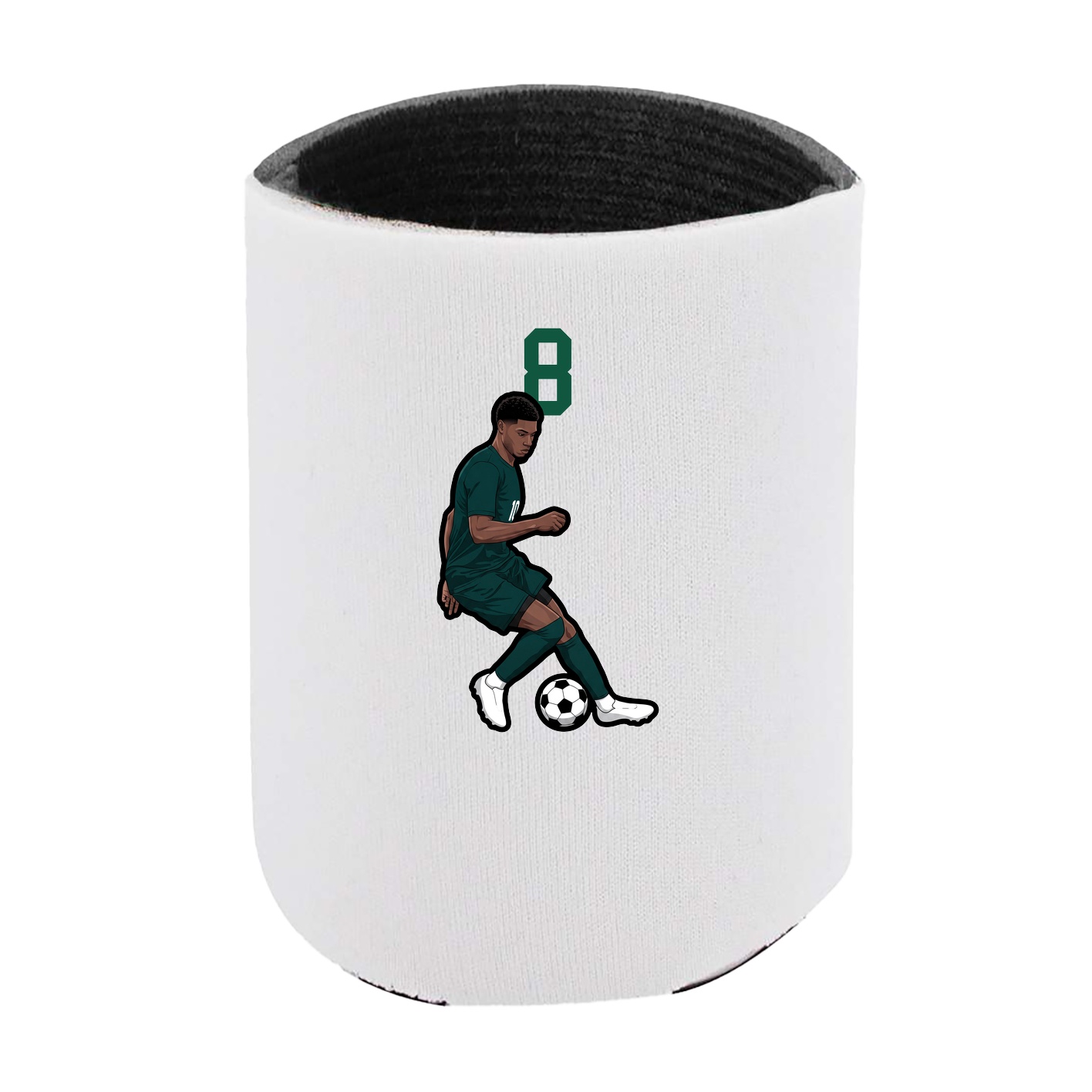Can Holder — Number Top in White