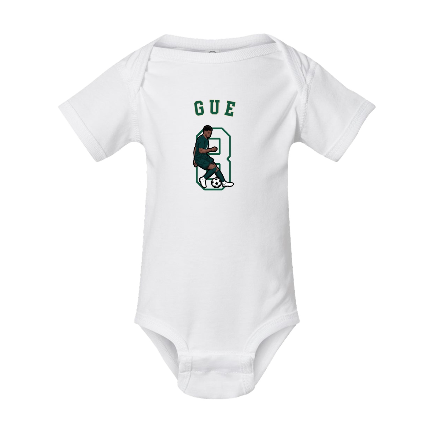 Baby Onesie — Shirsey Arch in White