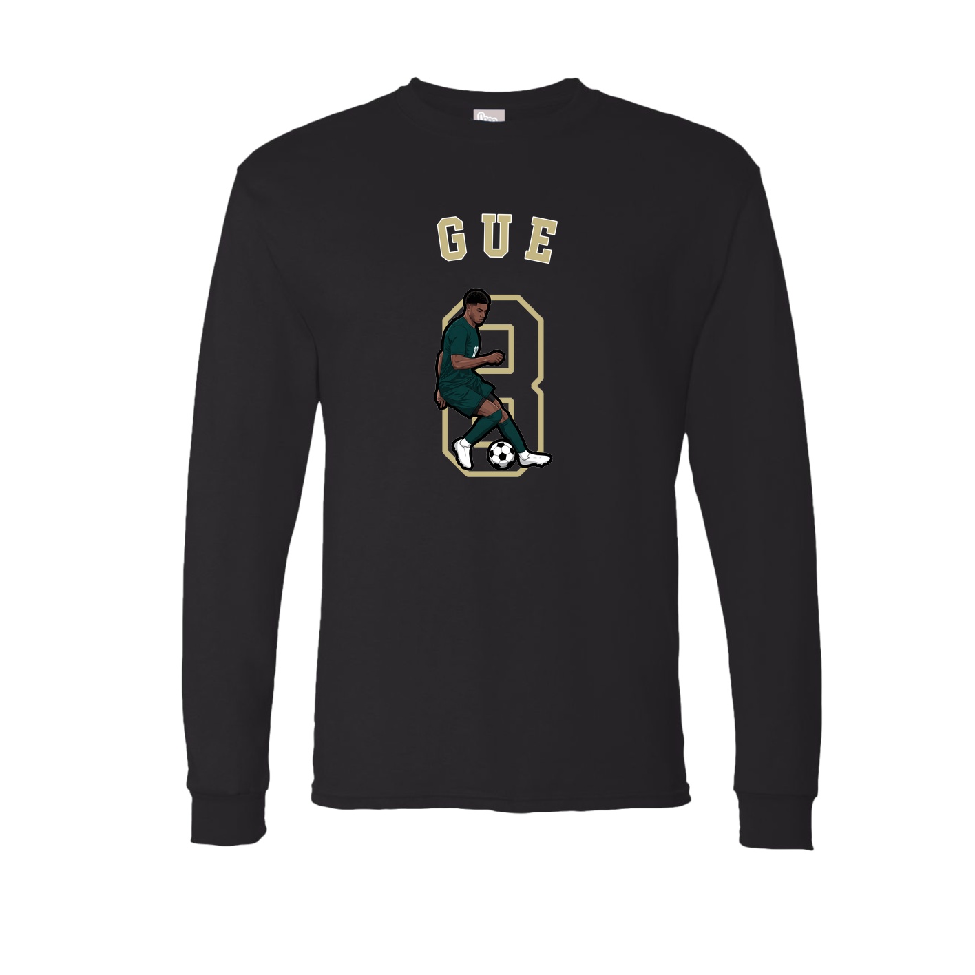 Long Sleeve Tee — Shirsey Arch in Black