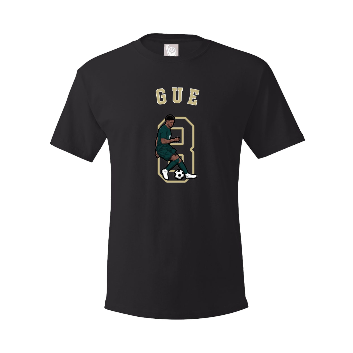 Youth Tee — Shirsey Arch in Black