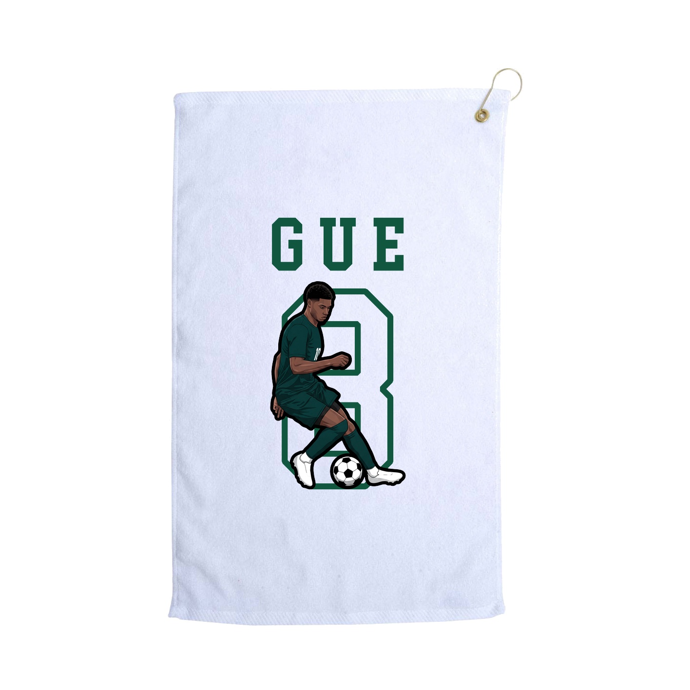 Golf Towel — Shirsey in White