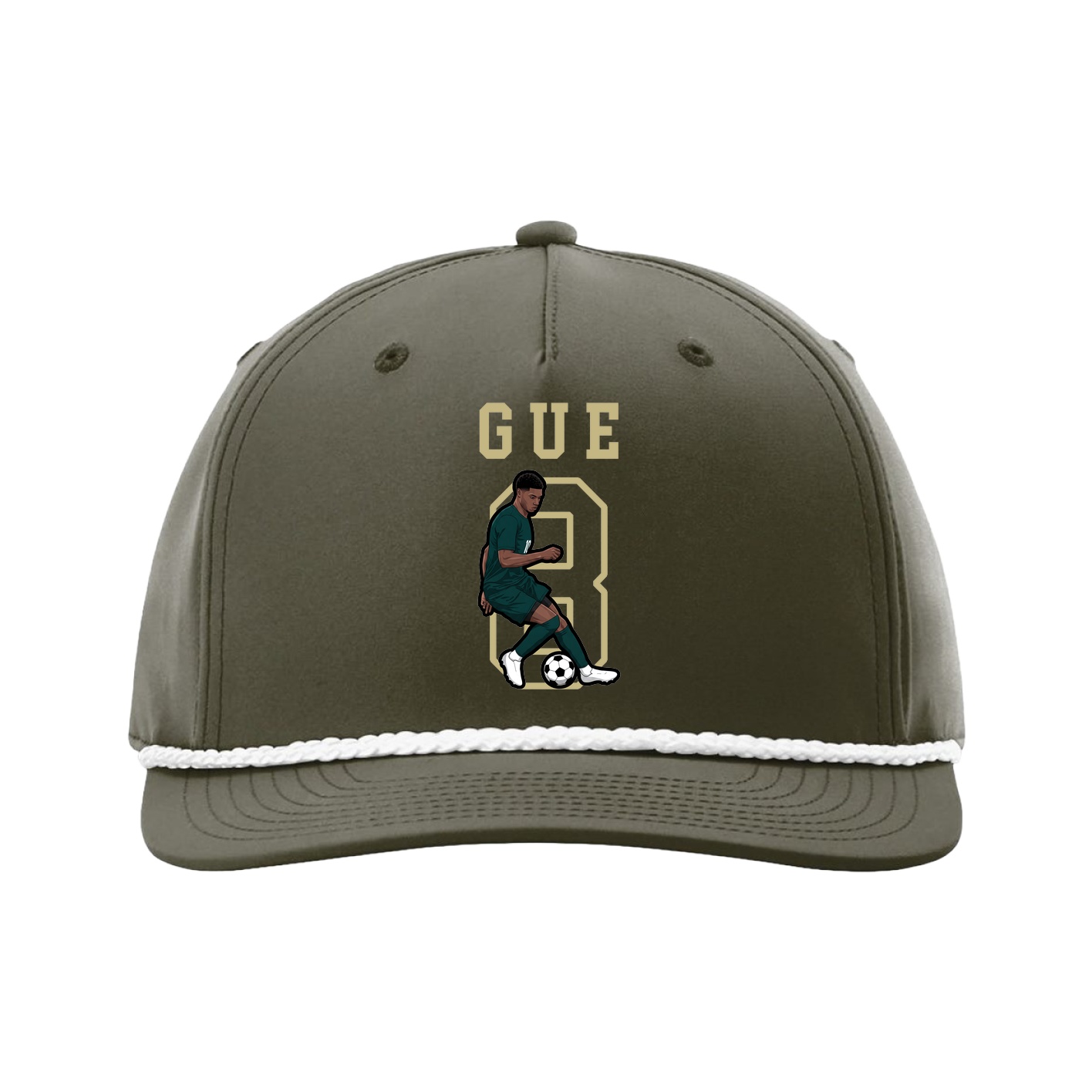 Five-Panel Classic Rope Cap — Shirsey in Green