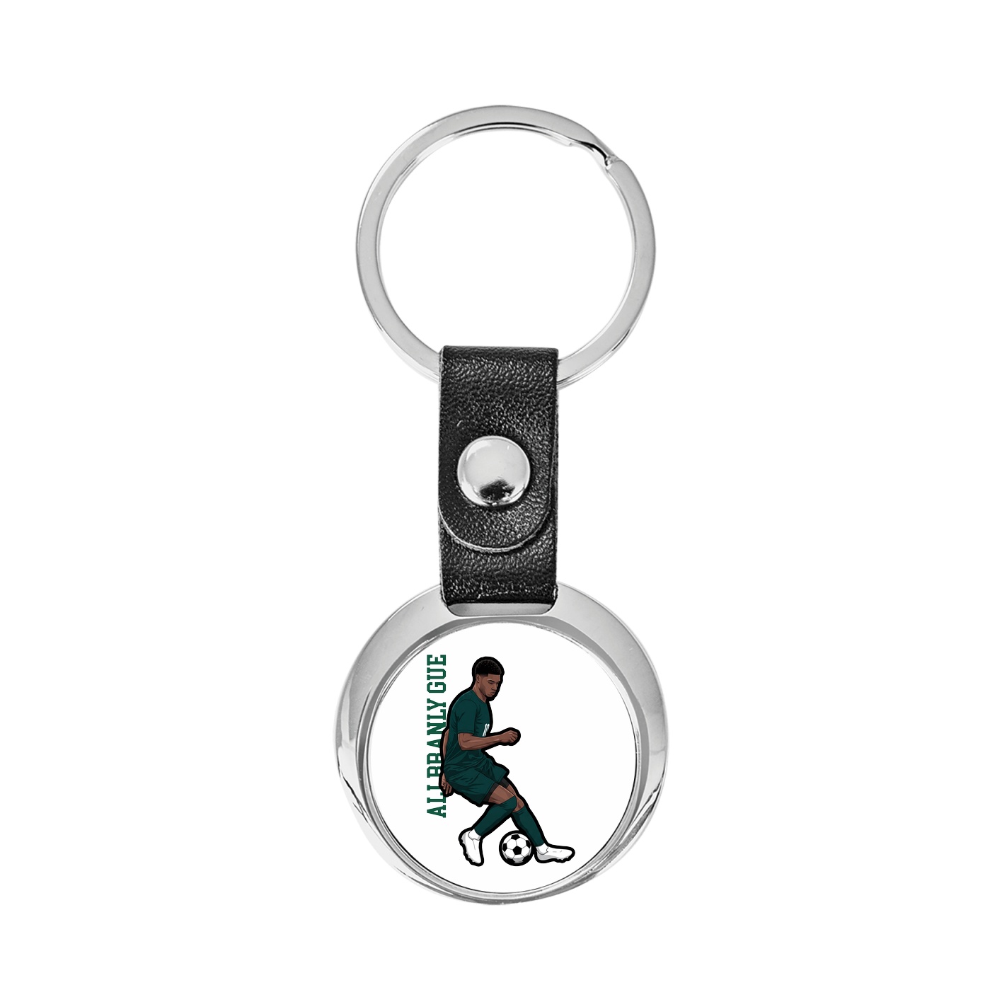 Key Chain — Name Vertical in Classic