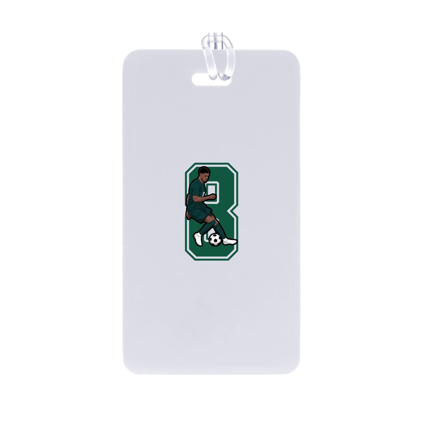 Bag Tag — Number in Classic