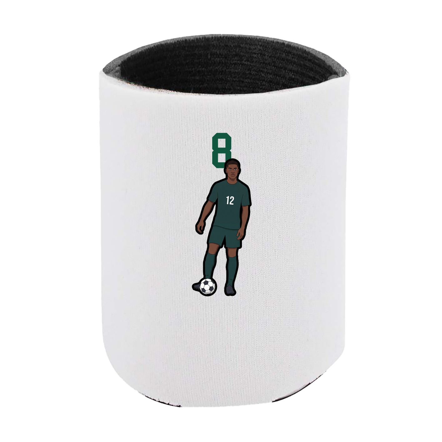 Can Holder — Number Top in White