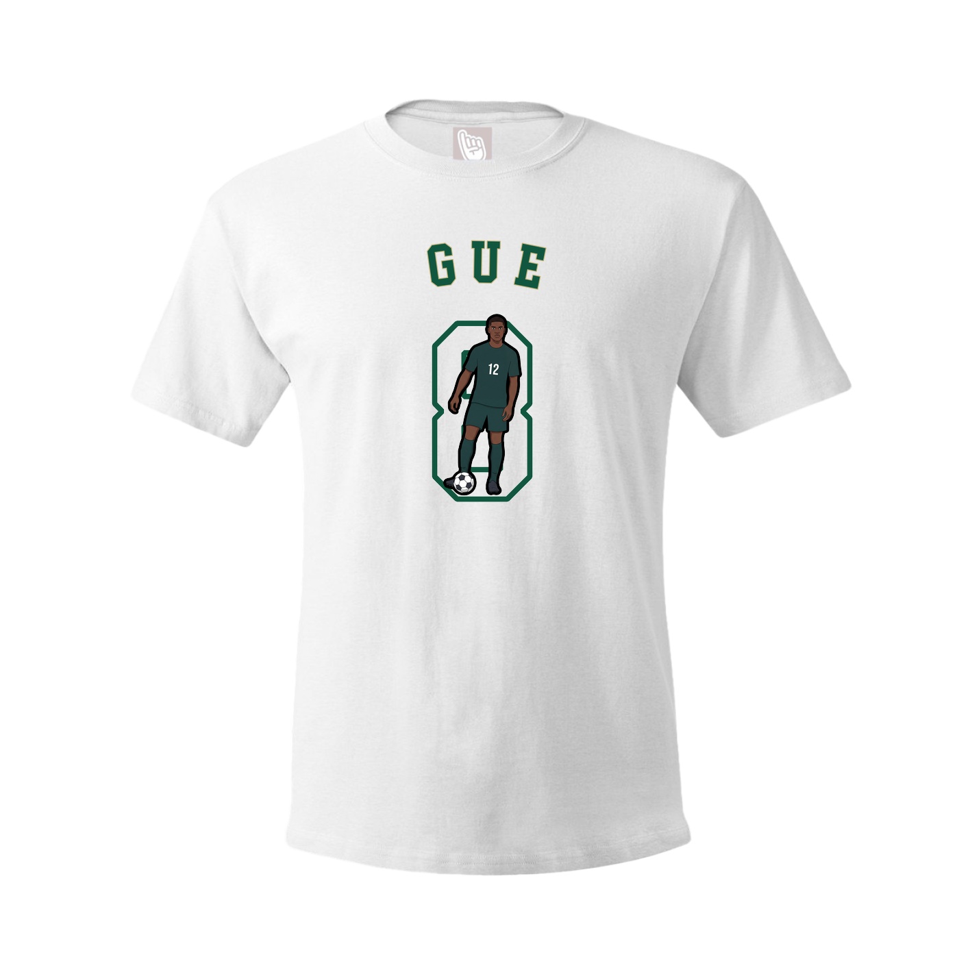 Youth Tee — Shirsey Arch in White