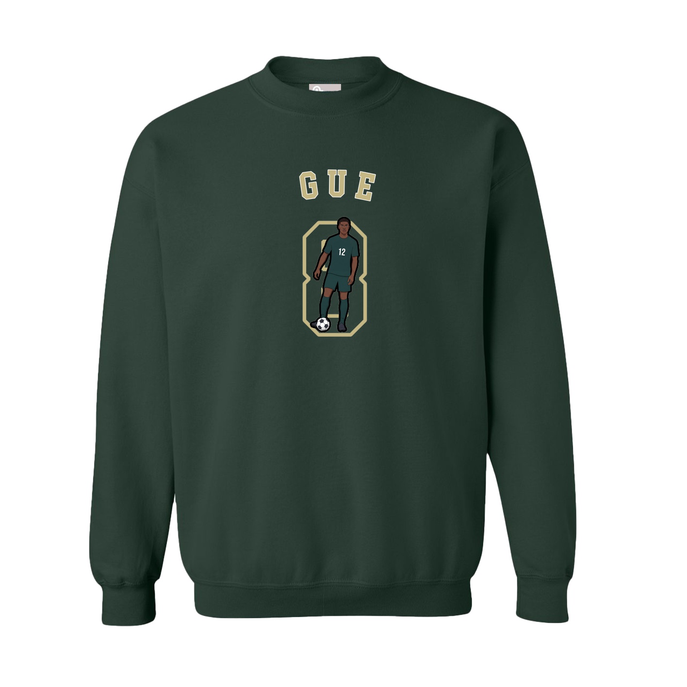 Fleece Crew — Shirsey Arch in Green