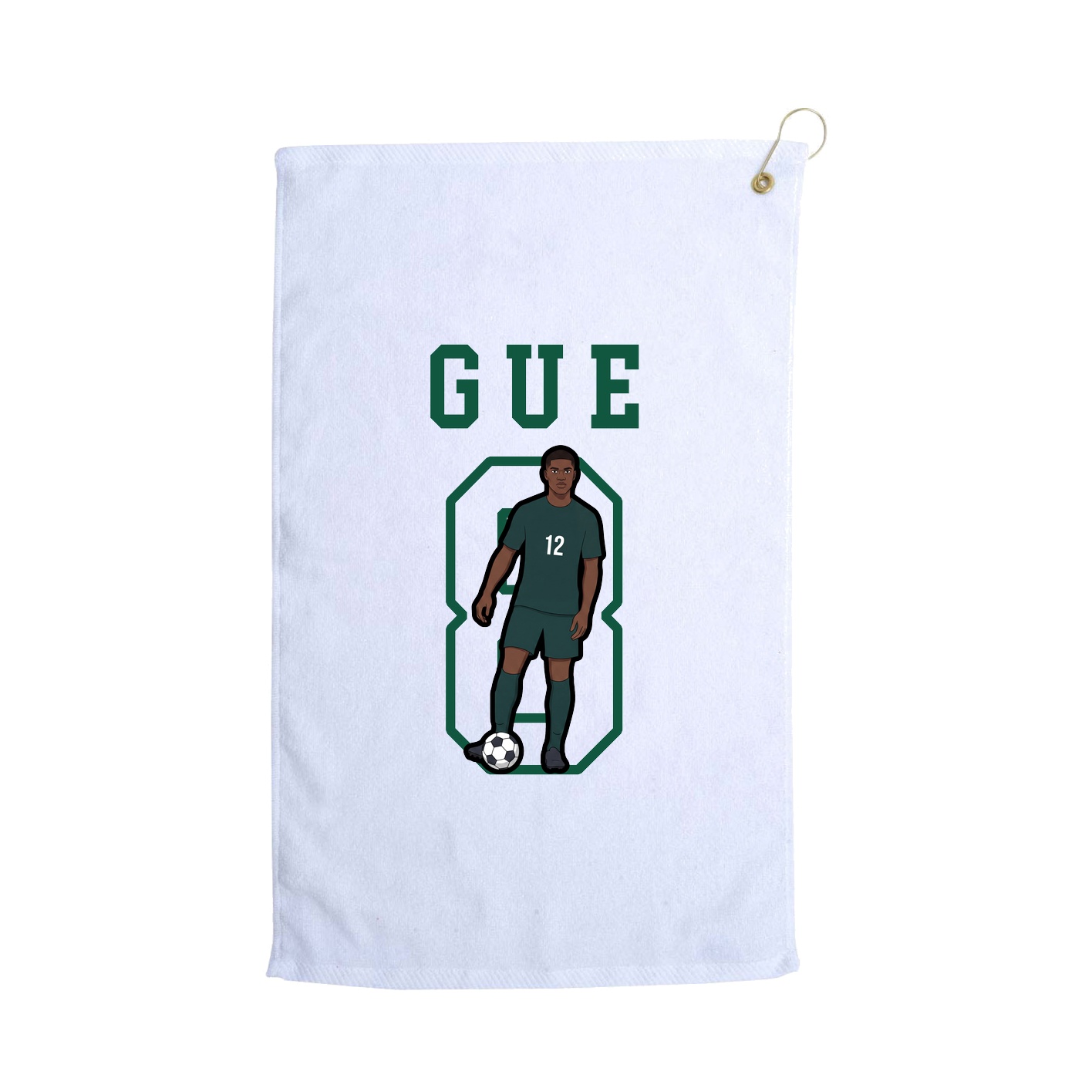 Golf Towel — Shirsey in White