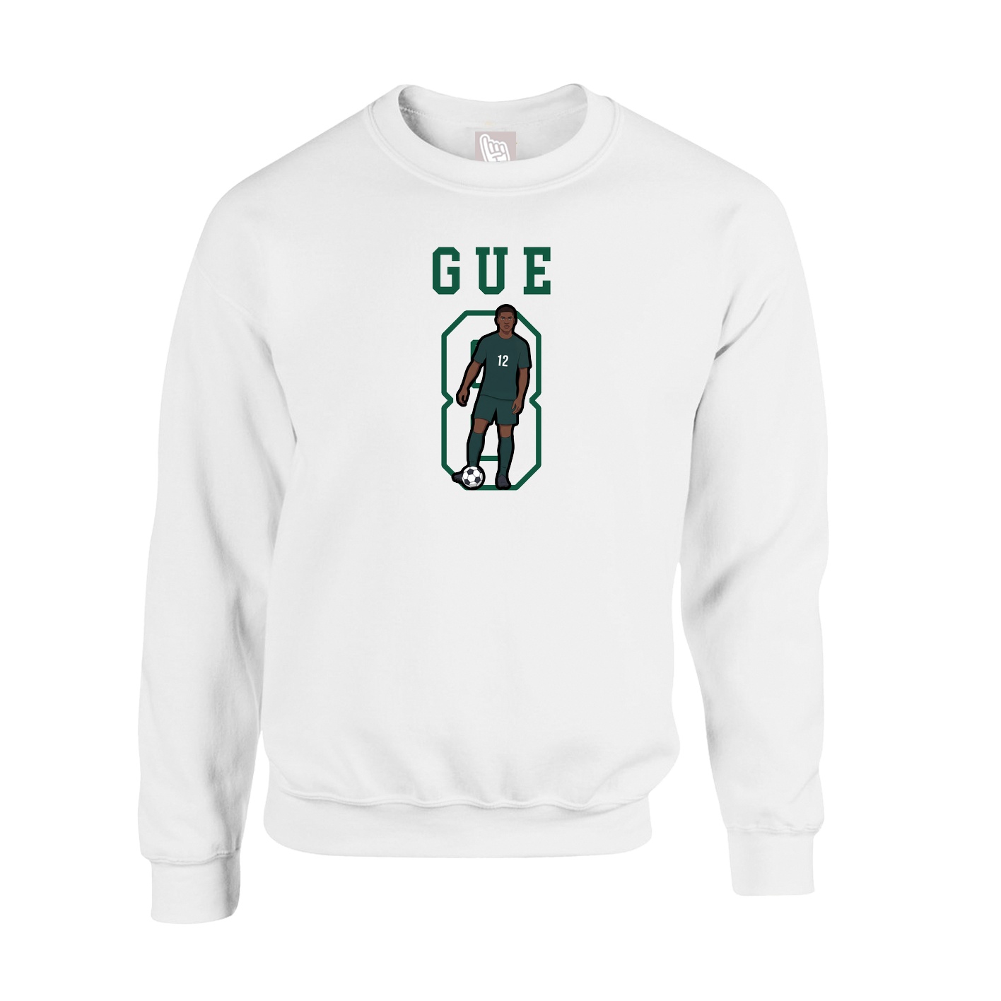 Fleece Crew — Shirsey in White
