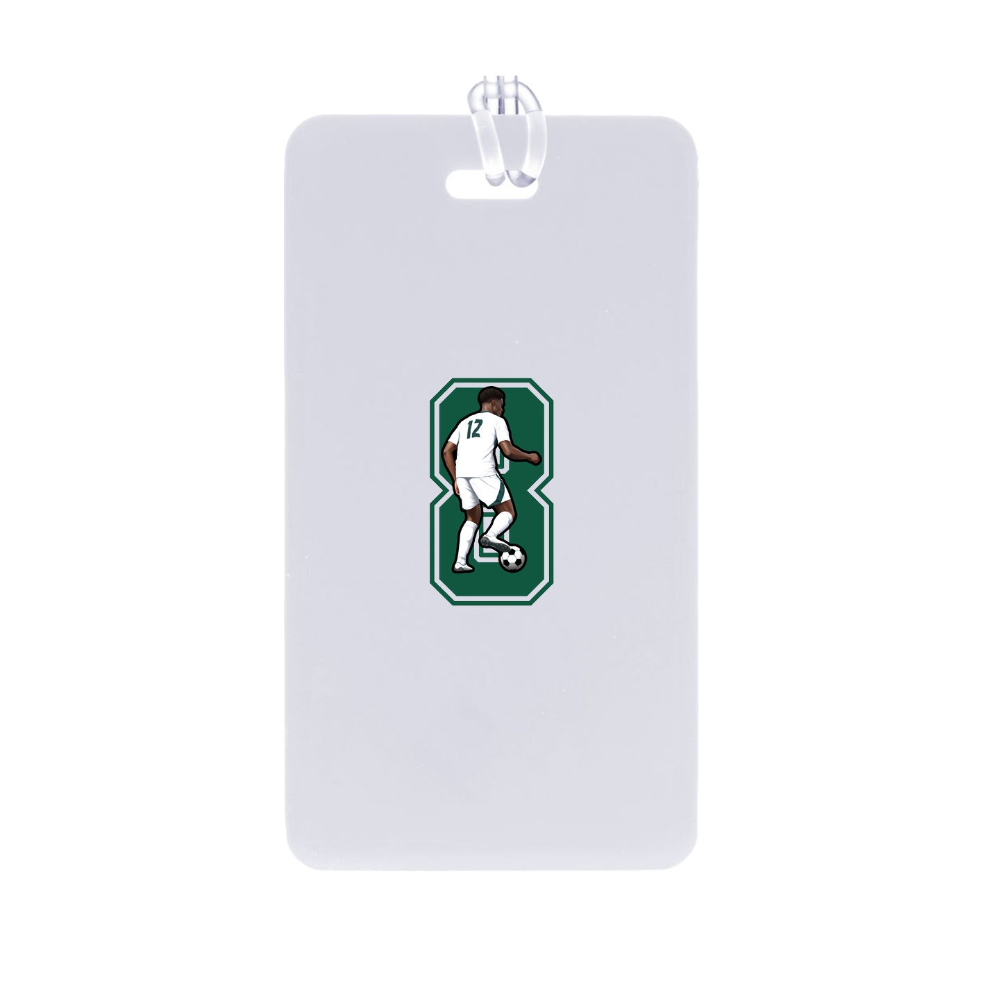 Bag Tag — Number in Classic