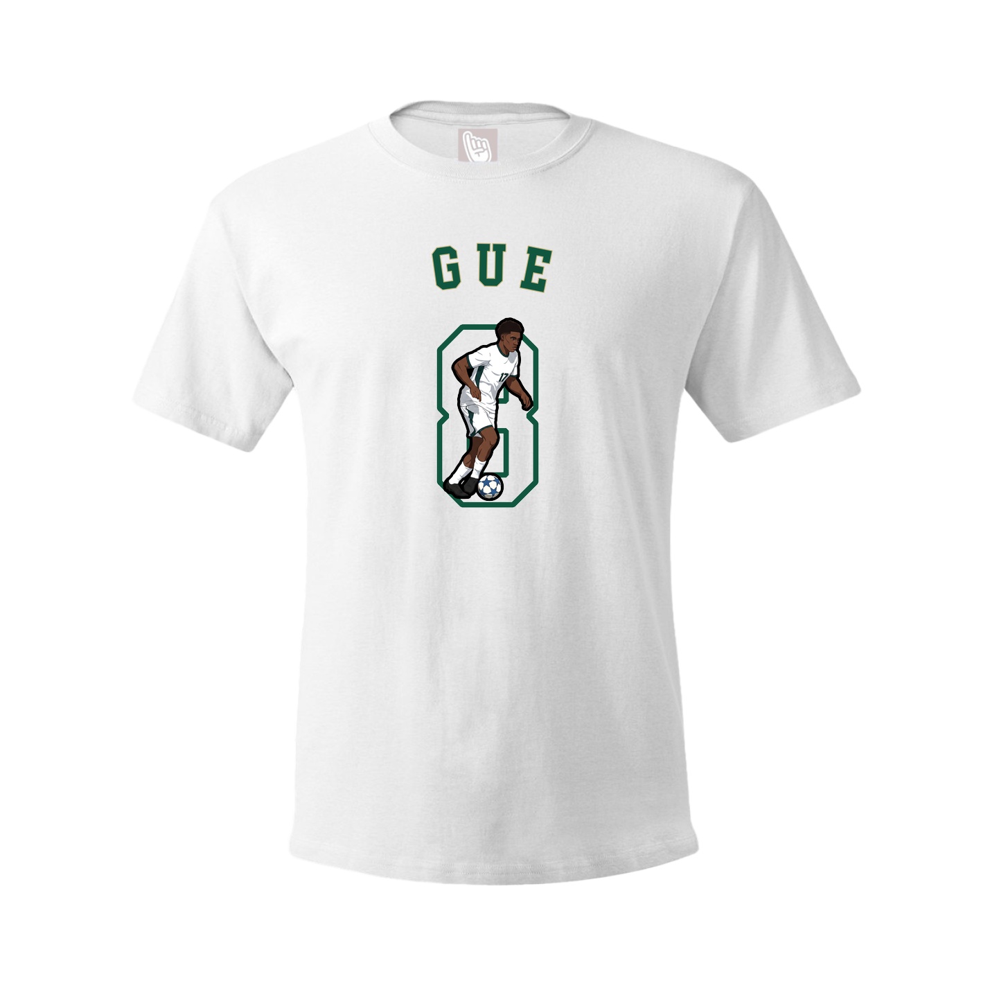 Youth Tee — Shirsey Arch in White