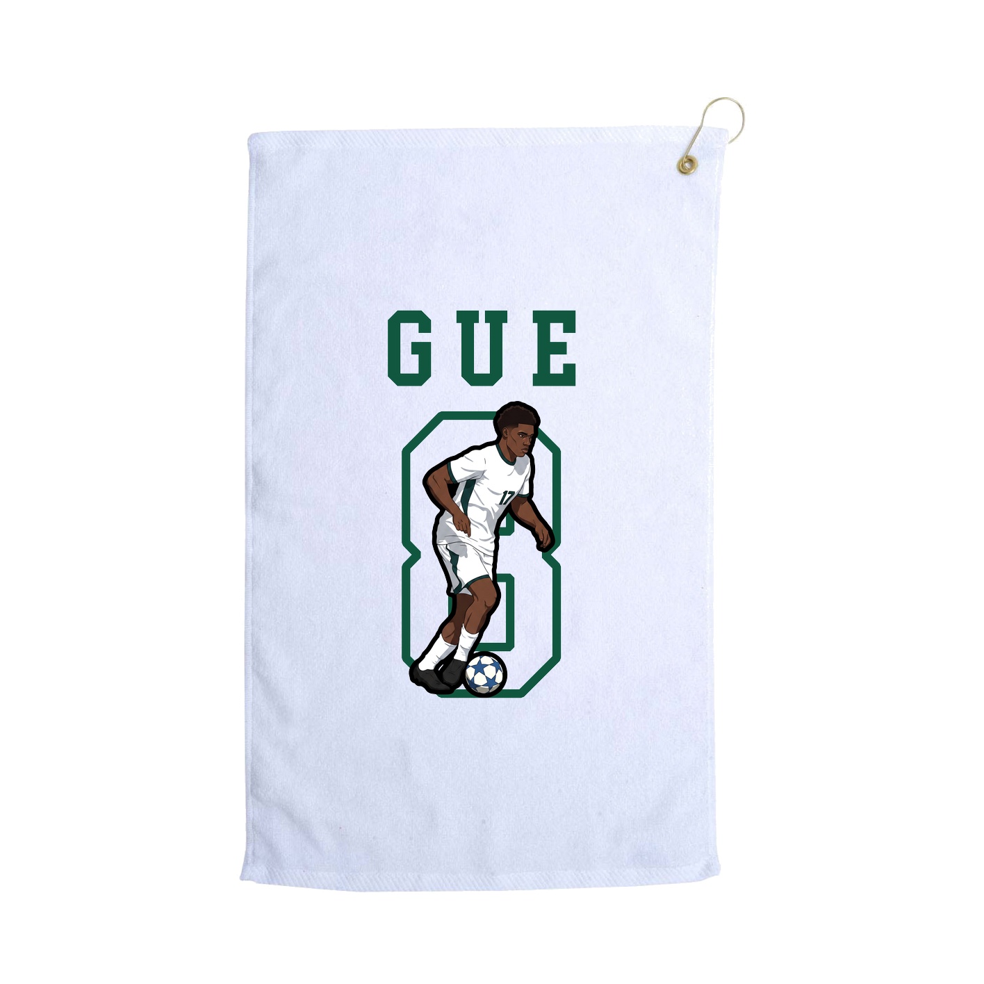 Golf Towel — Shirsey in White