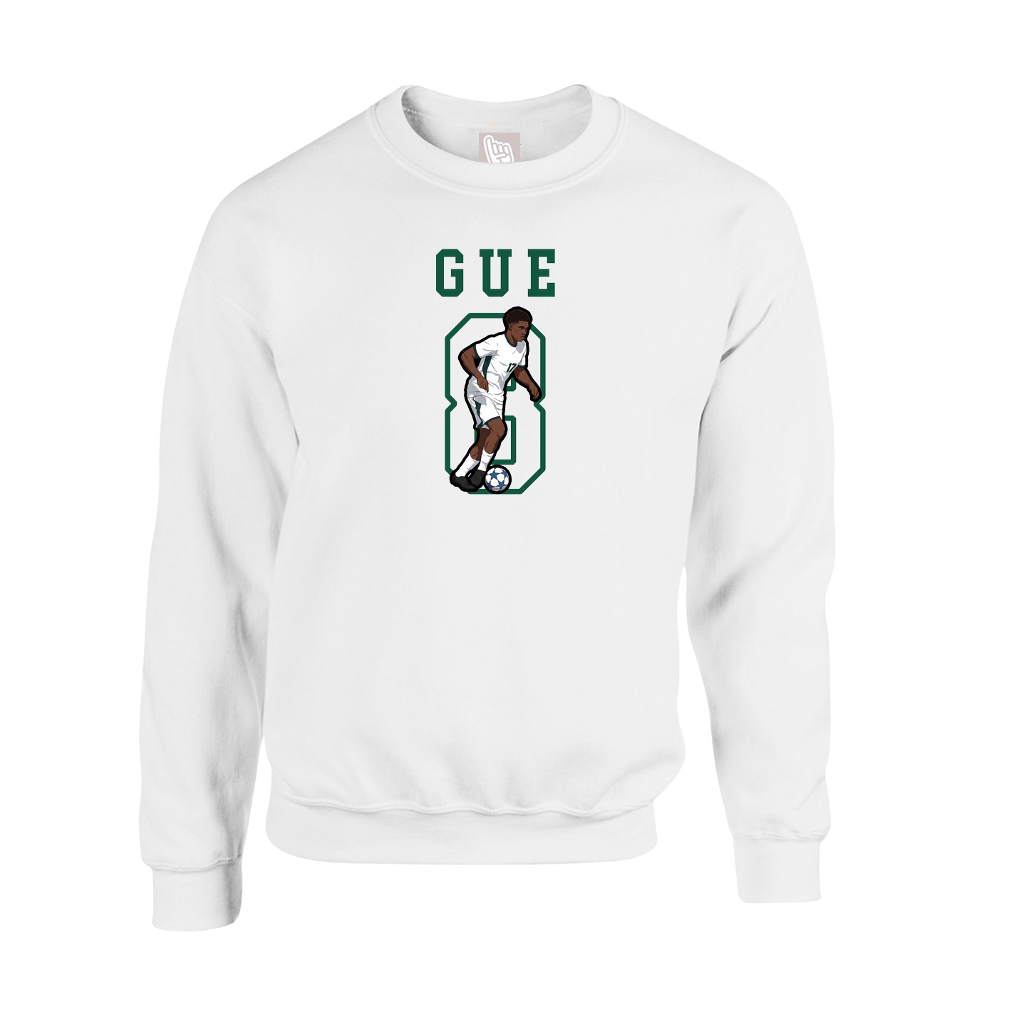 Fleece Crew — Shirsey in White