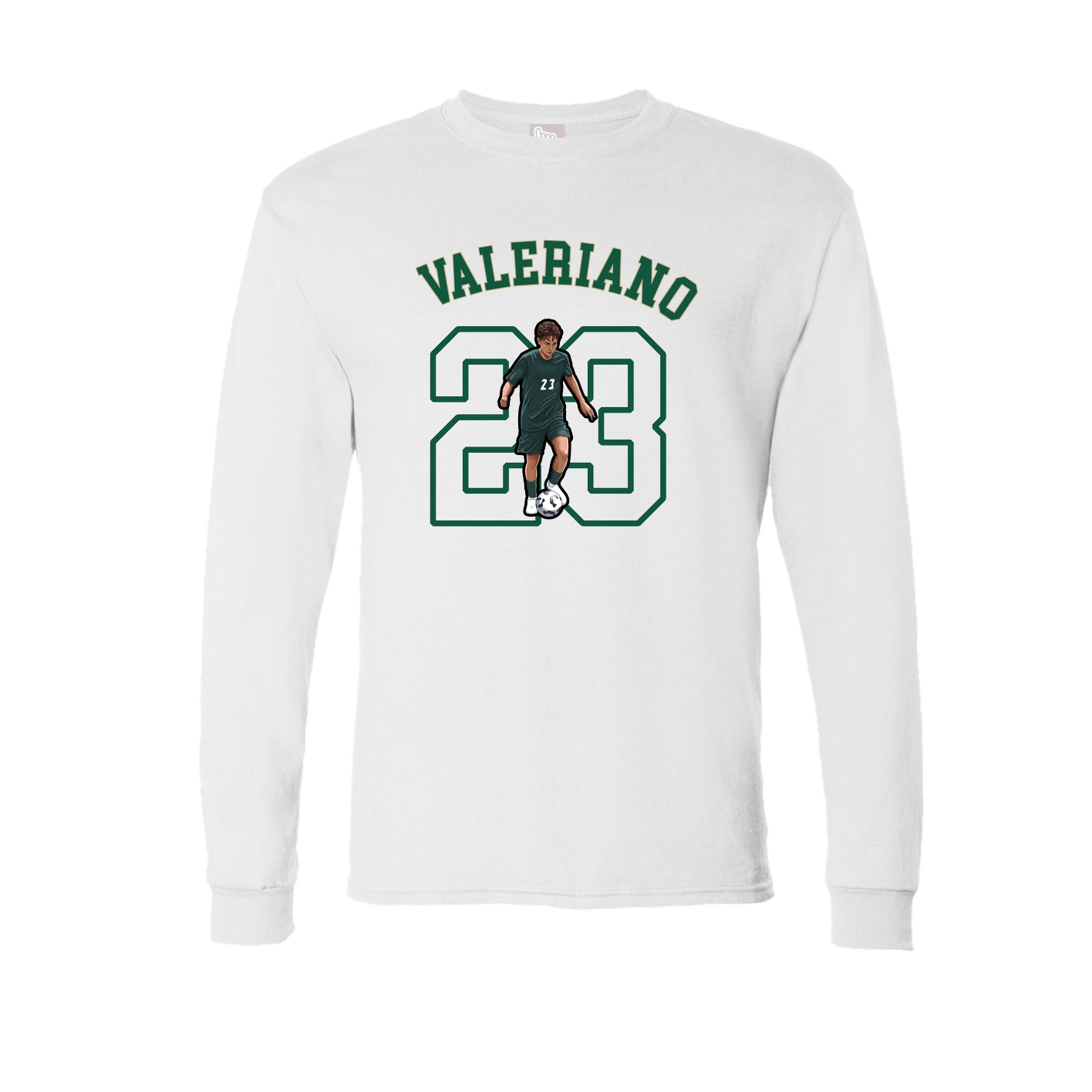 Long Sleeve Tee — Shirsey Arch in White