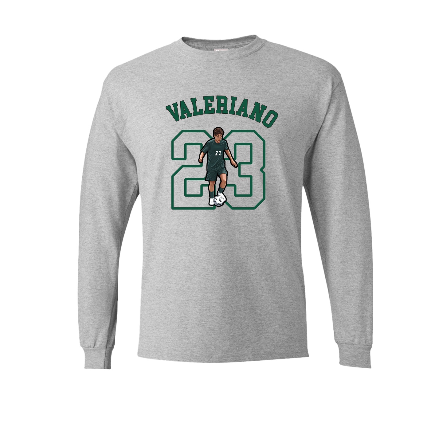 Long Sleeve Tee — Shirsey Arch in Grey