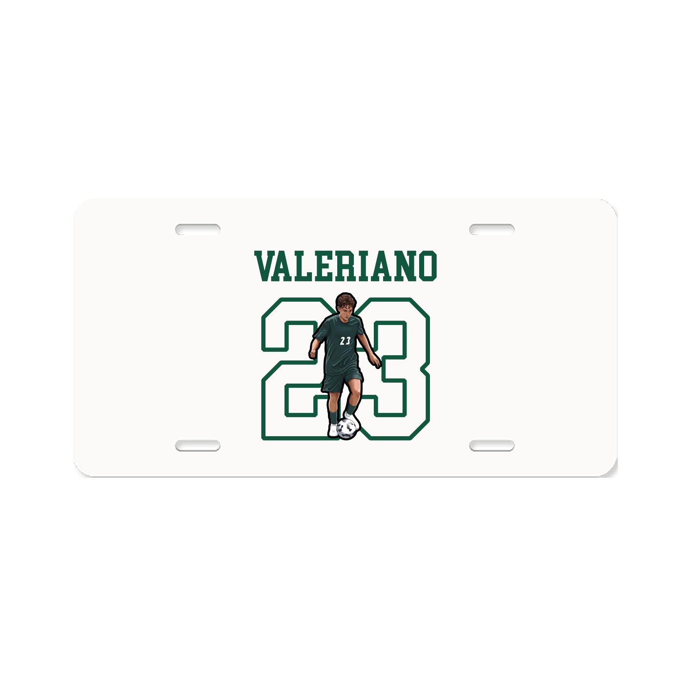 License Plate — Shirsey in Classic