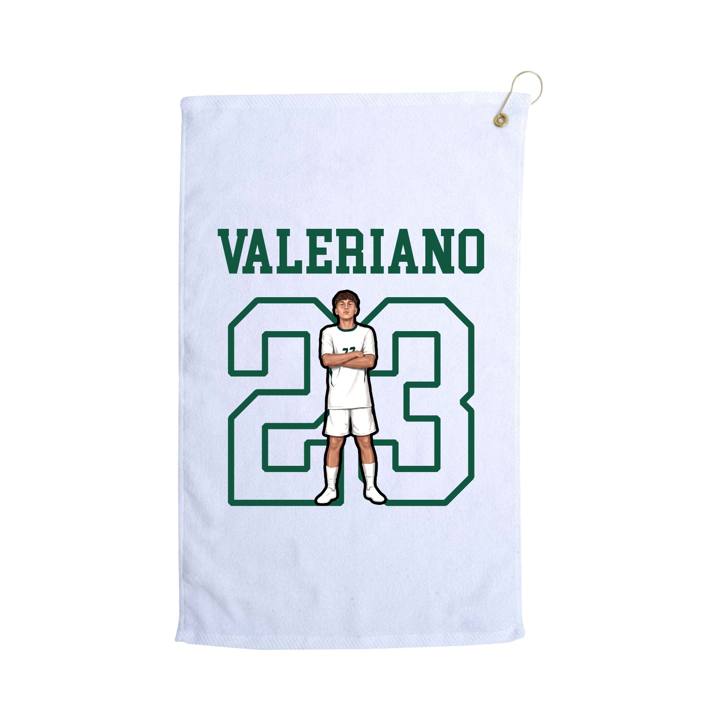 Golf Towel — Shirsey in White