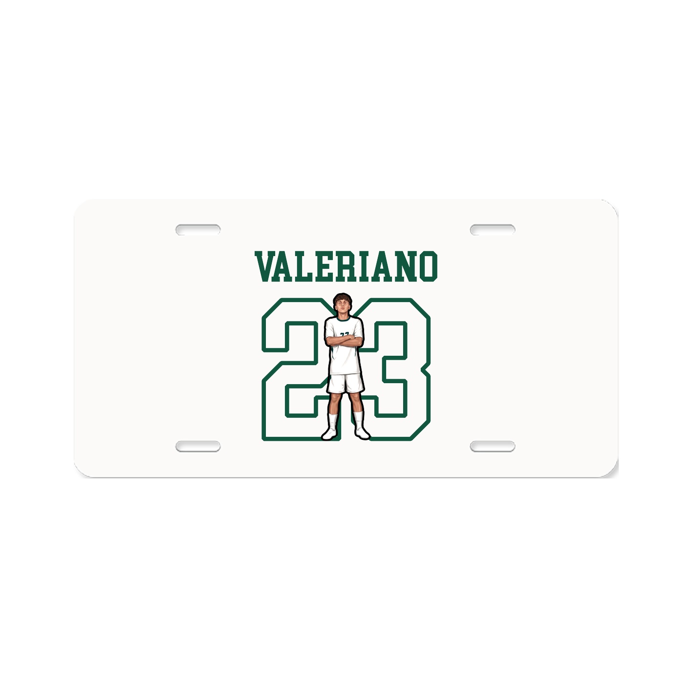 License Plate — Shirsey in Classic