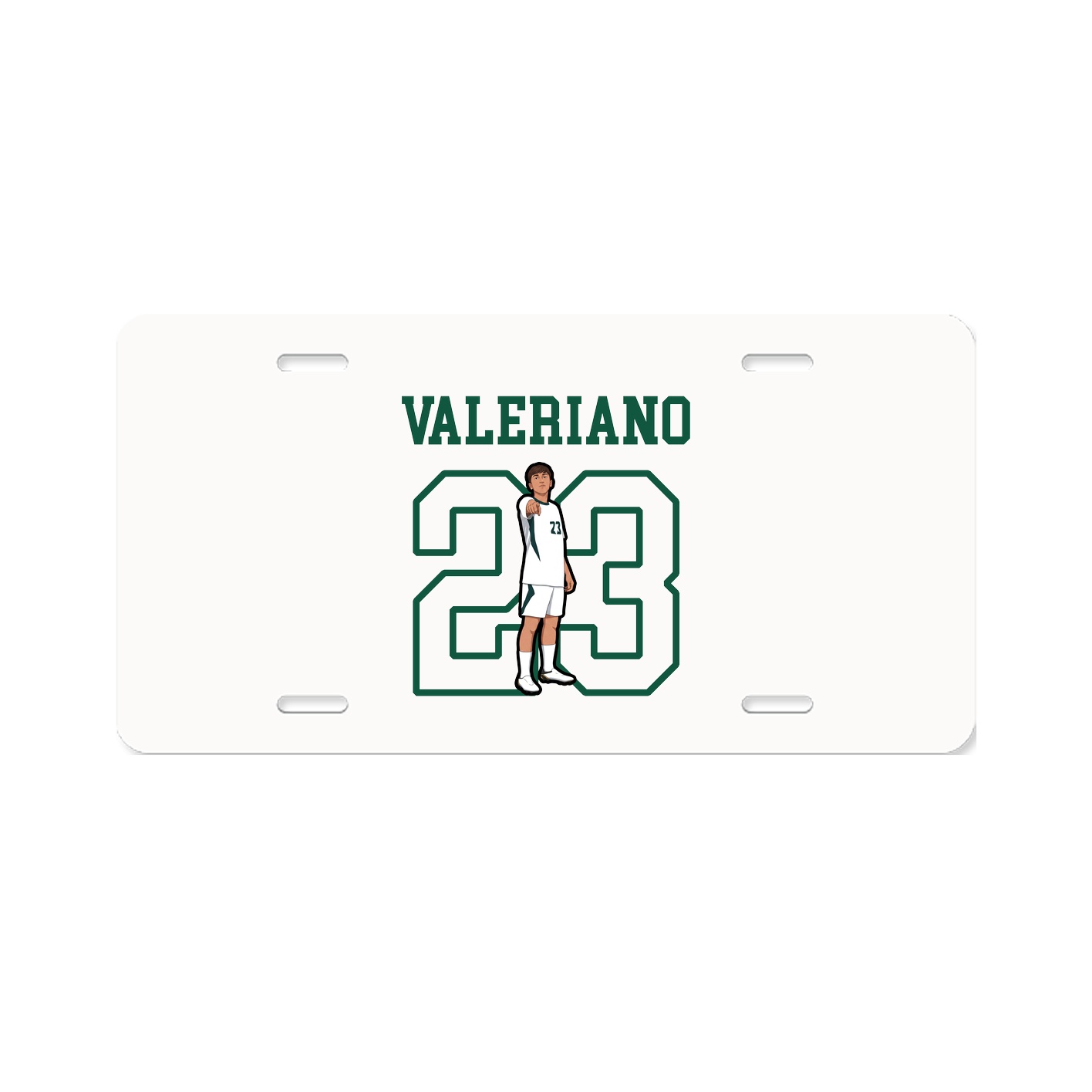 License Plate — Shirsey in Classic