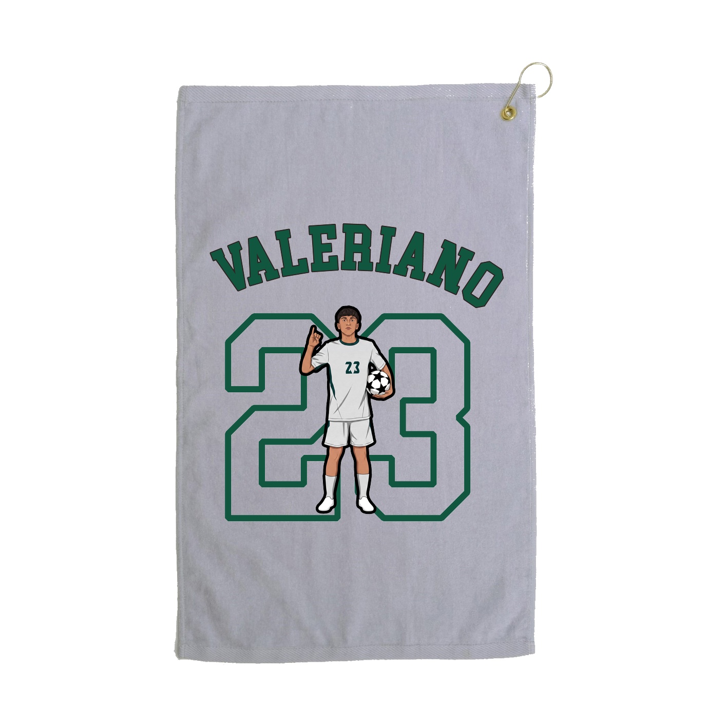 Golf Towel — Shirsey Arch in Grey