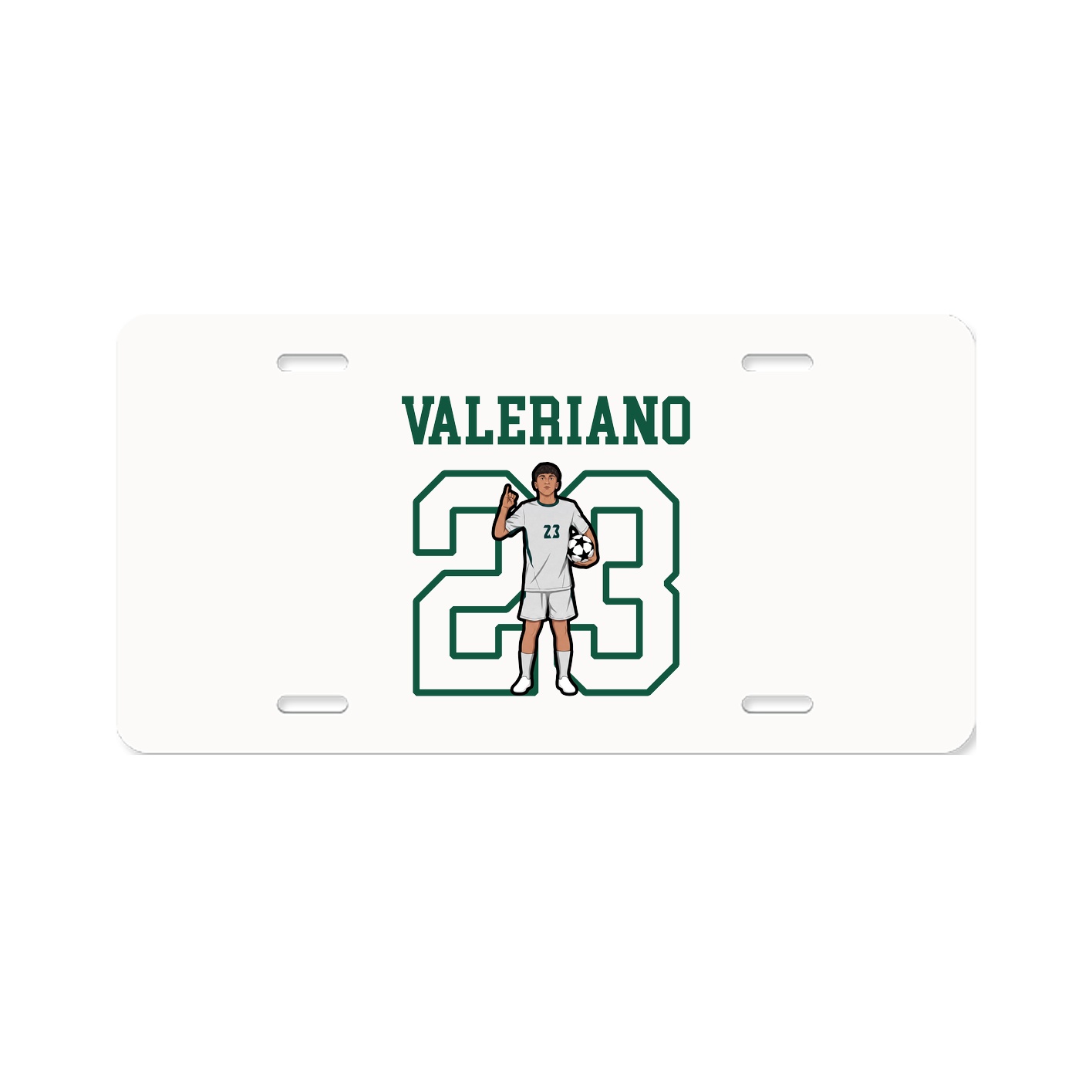 License Plate — Shirsey in Classic