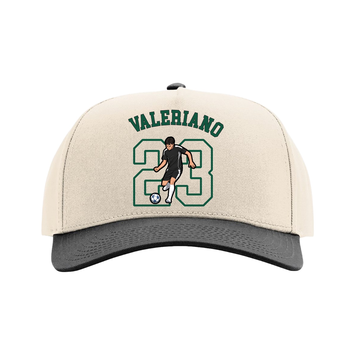 Full Fabric Five-Panel Champ Cap
