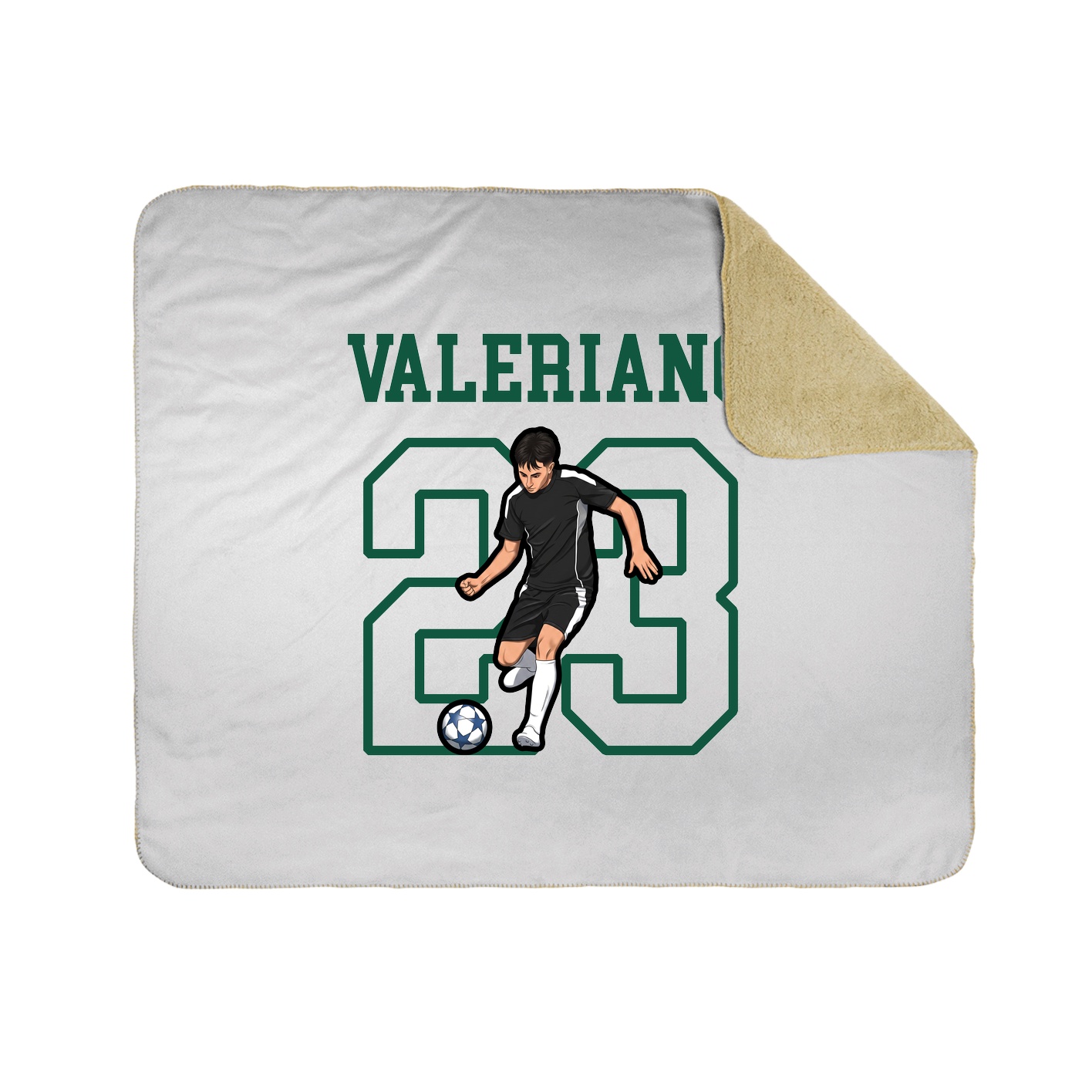 50x60 Sherpa Lined Throw Blanket