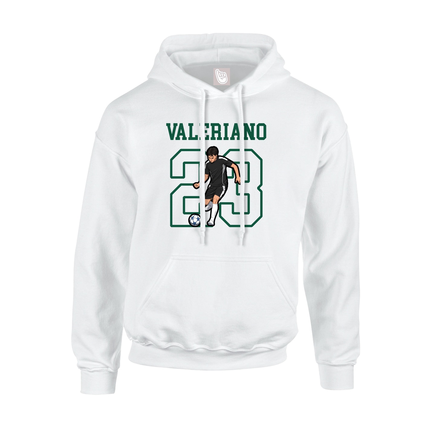 Youth Hoodie — Shirsey in White