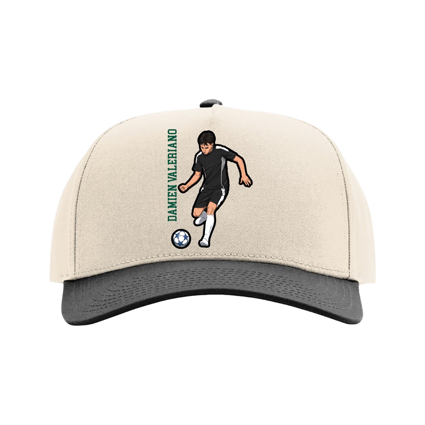 Full Fabric Five-Panel Champ Cap