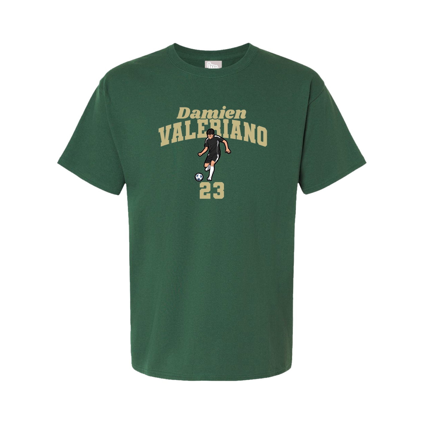 Youth Tee — Signature Arch in Green