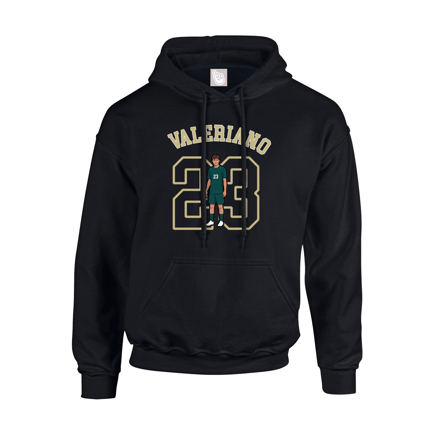 Youth Hoodie — Shirsey Arch in Black