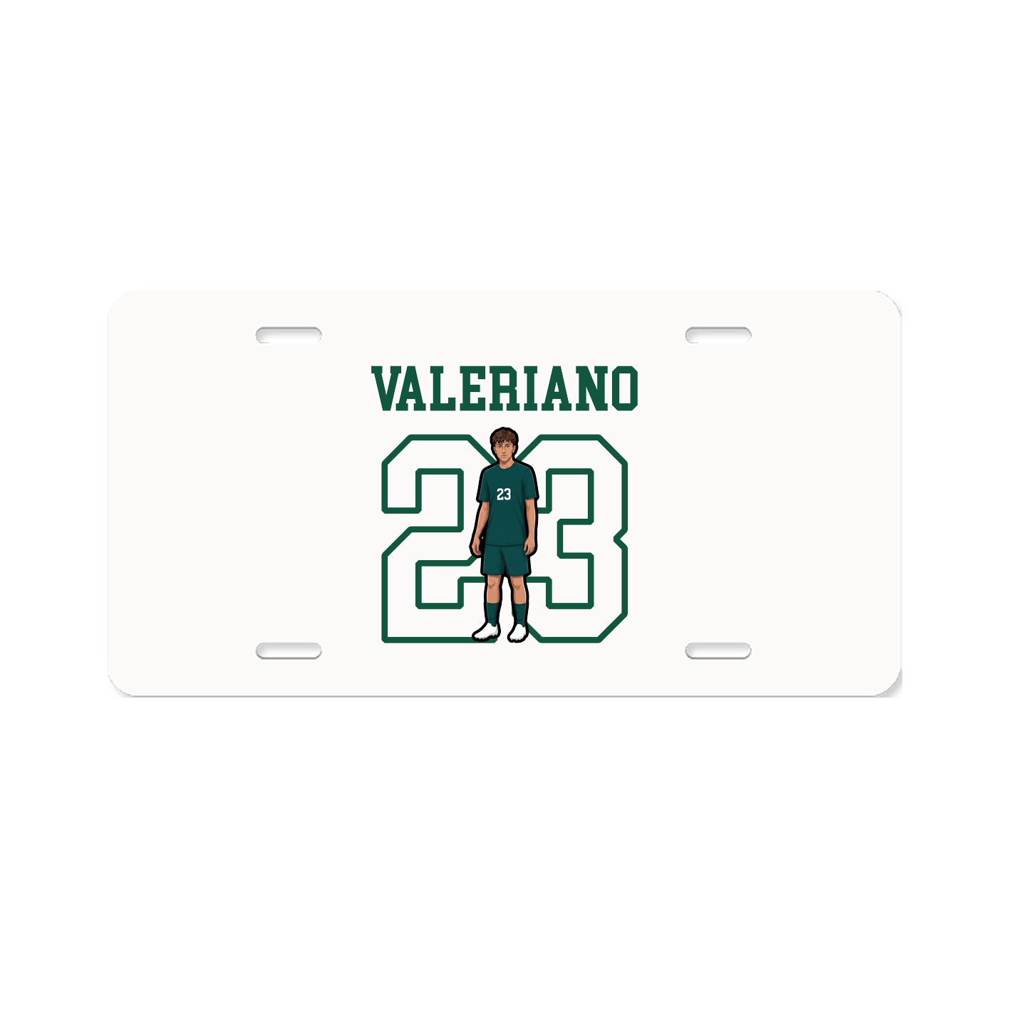 License Plate — Shirsey in Classic