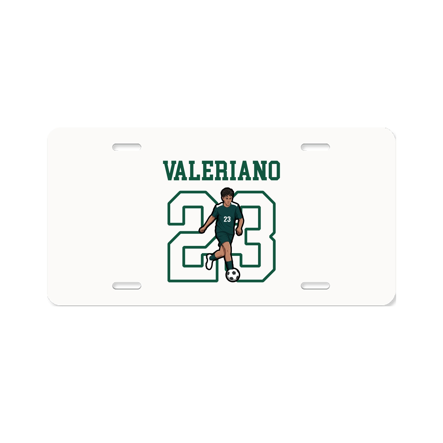 License Plate — Shirsey in Classic