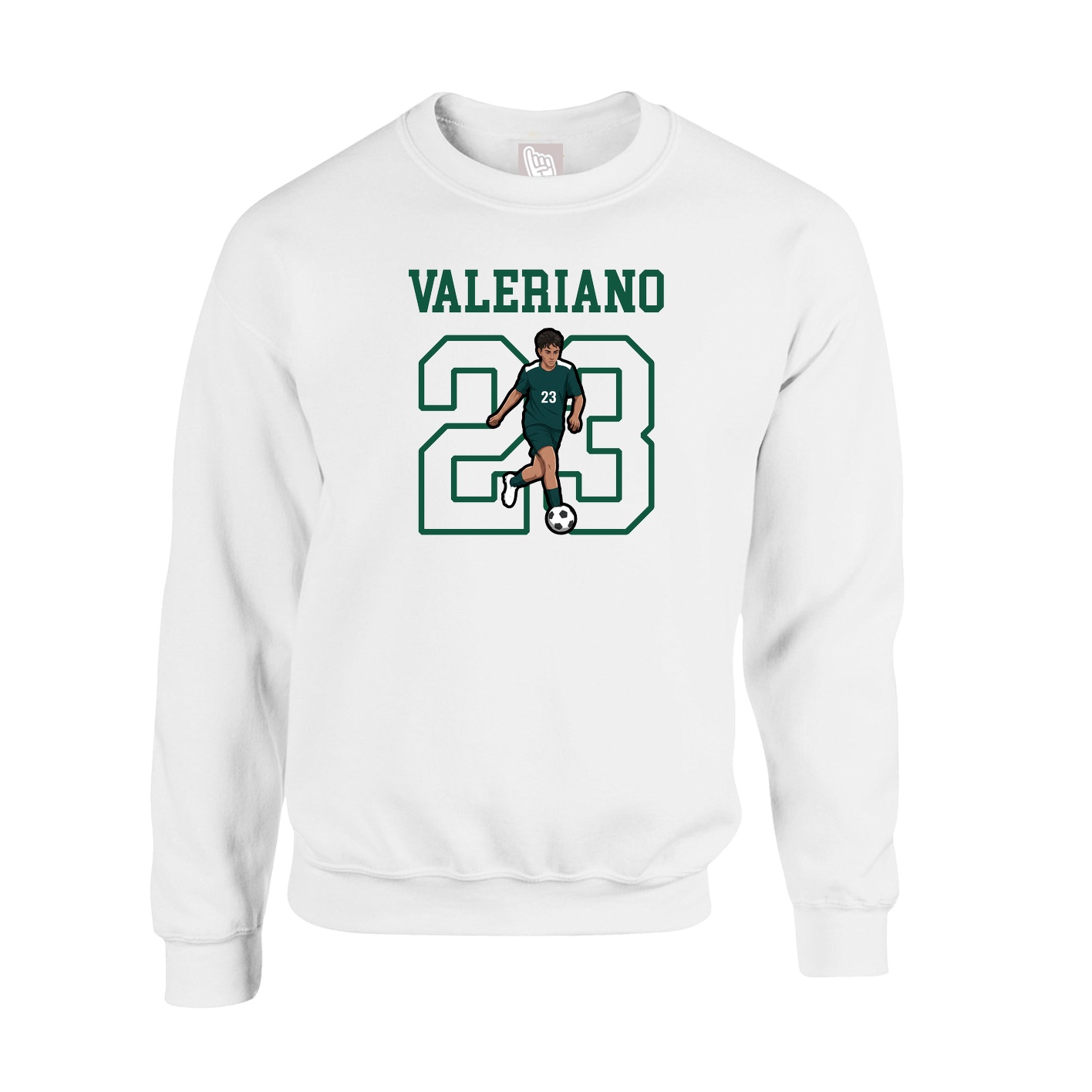 Fleece Crew — Shirsey in White